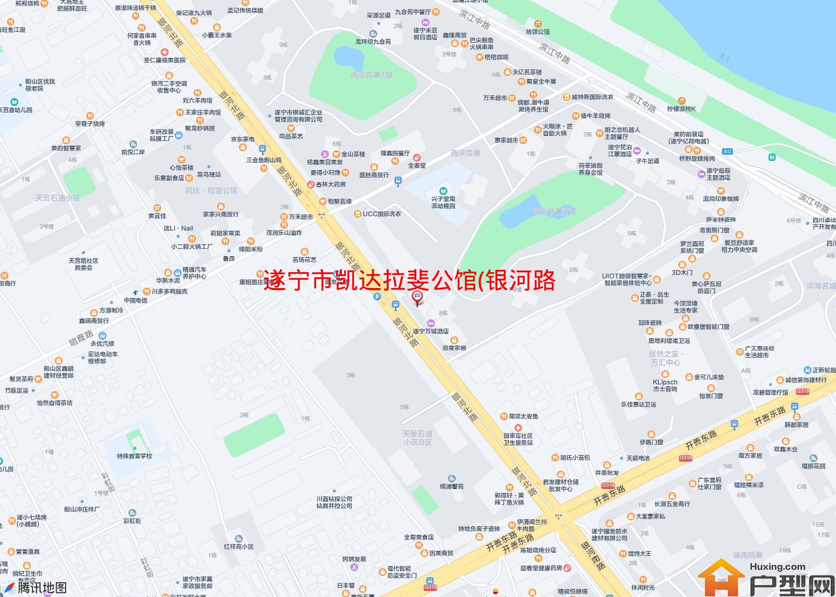 凯达拉斐公馆(银河路168号)小区 - 户型网