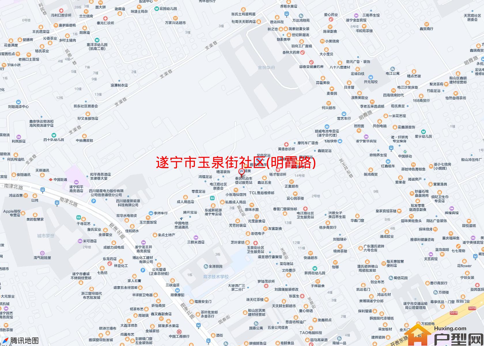 玉泉街社区(明霞路)小区 - 户型网