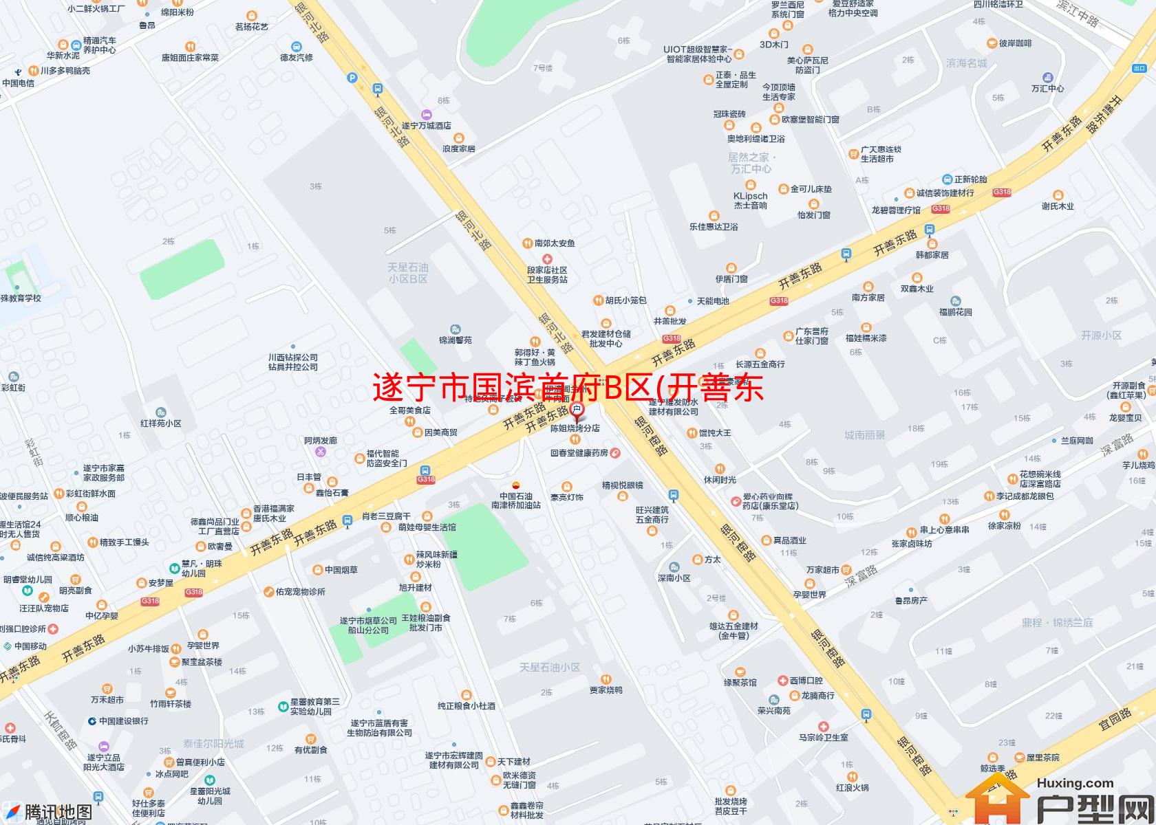 国滨首府B区(开善东路420号)小区 - 户型网