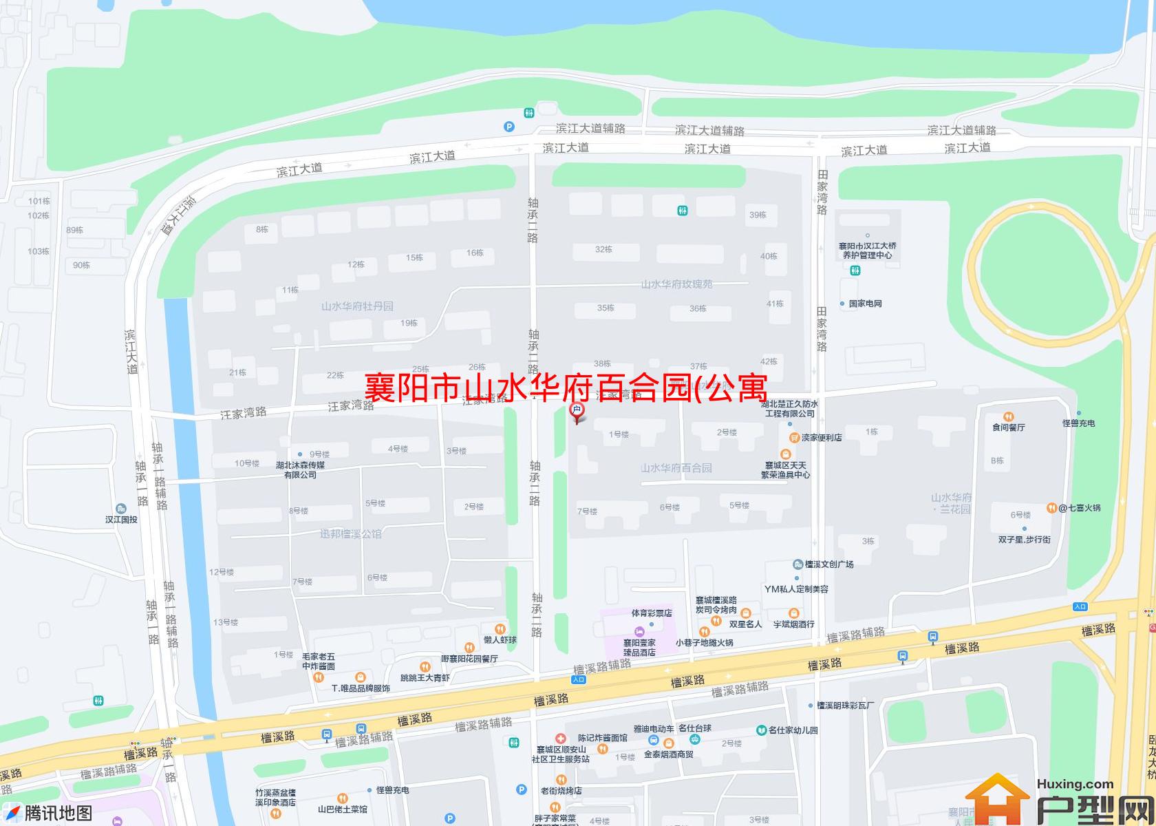 山水华府百合园(公寓)小区 - 户型网