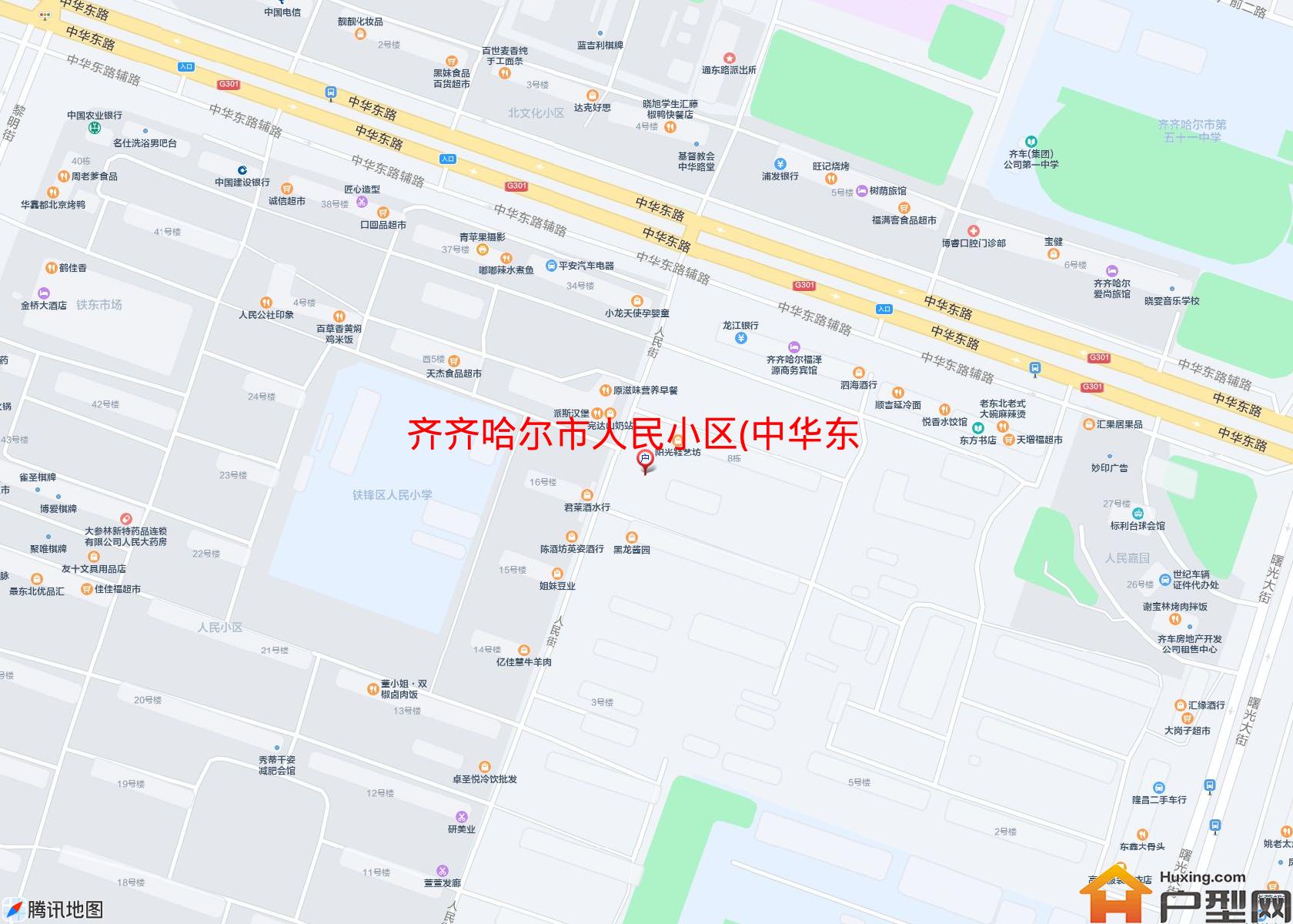 人民小区(中华东路348号)小区 - 户型网
