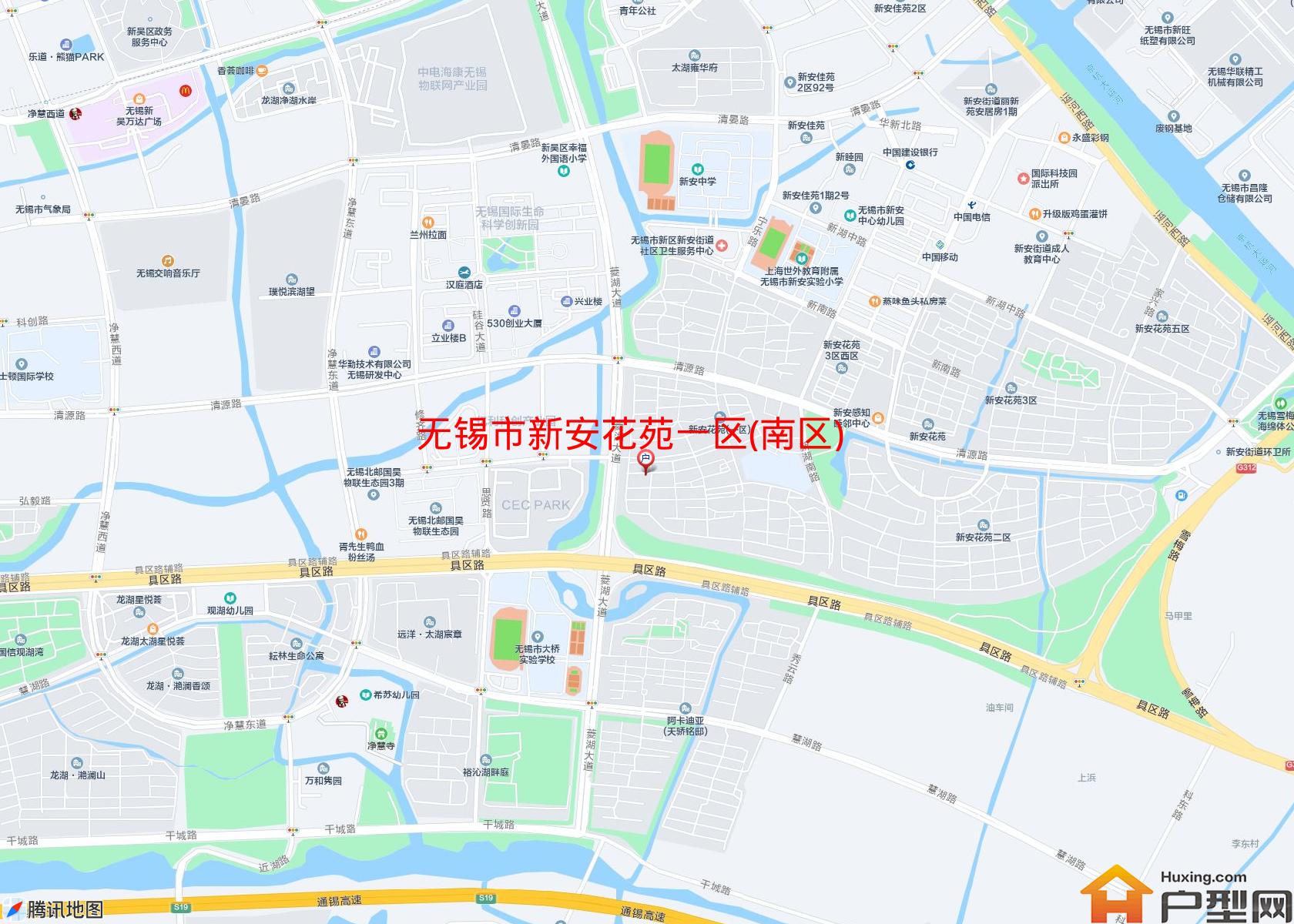 新安花苑一区(南区)小区 - 户型网