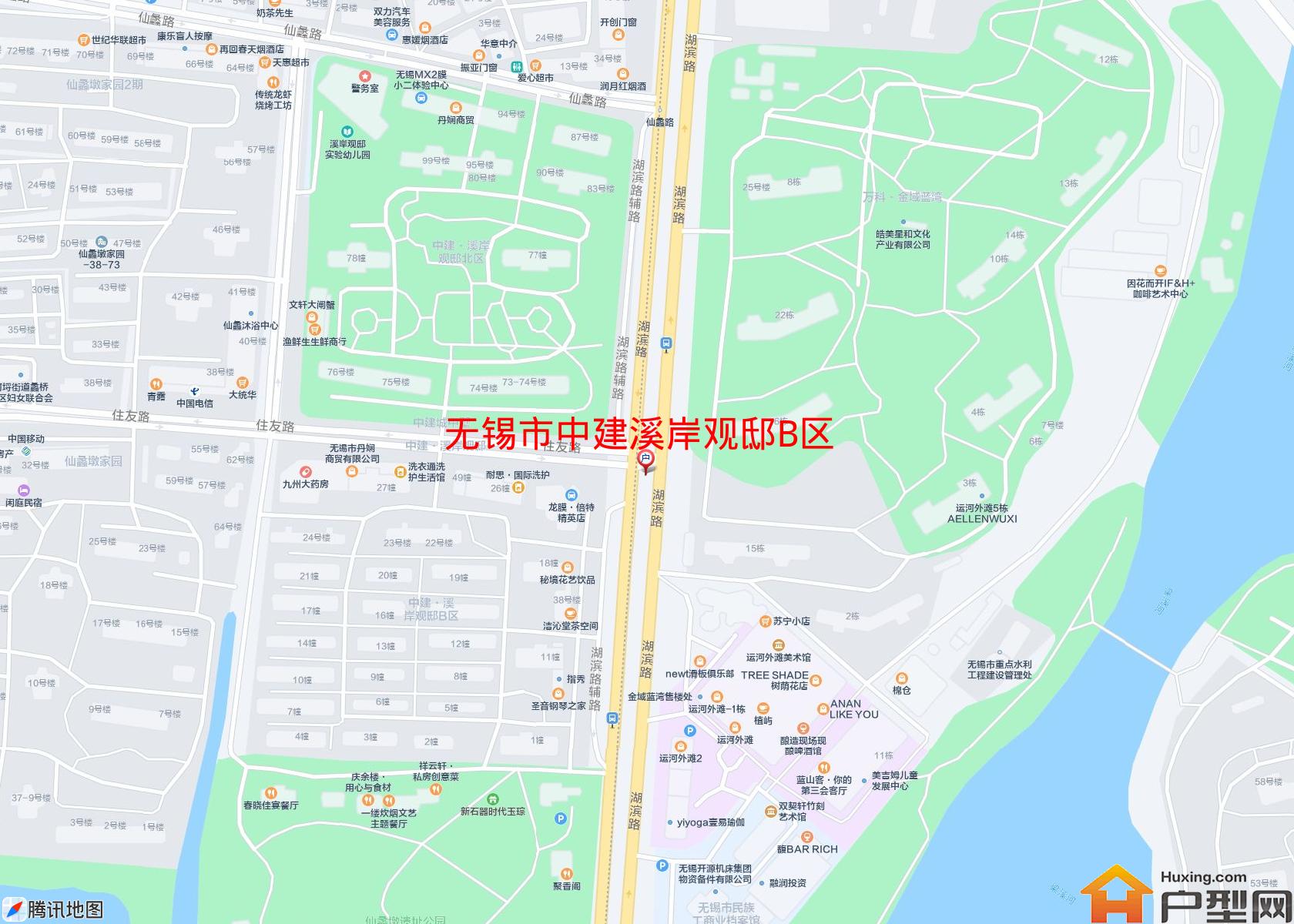 中建溪岸观邸B区小区 - 户型网