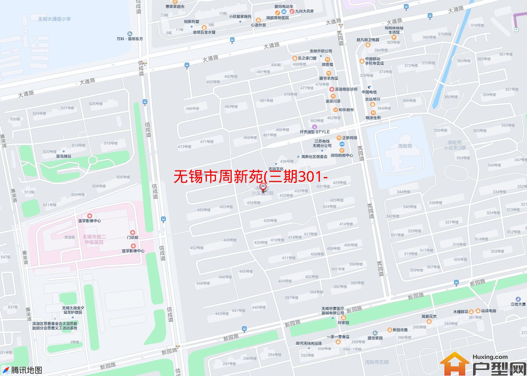 周新苑(三期301-385)小区 - 户型网