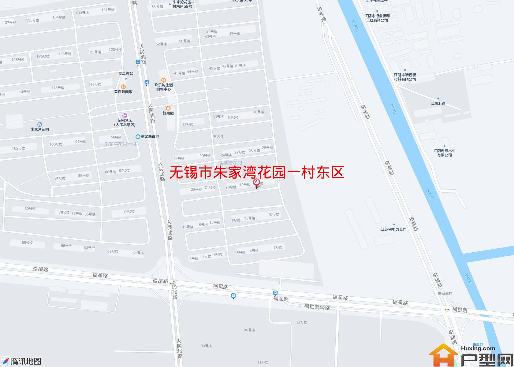 朱家湾花园一村东区小区 - 户型网