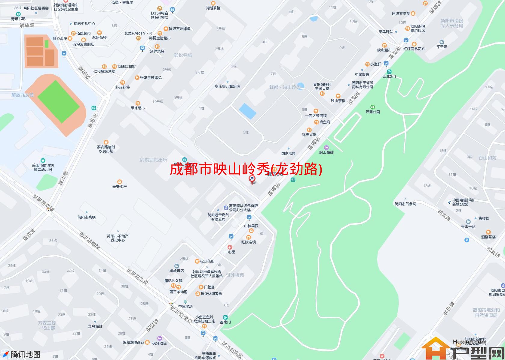 映山岭秀(龙劲路)小区 - 户型网