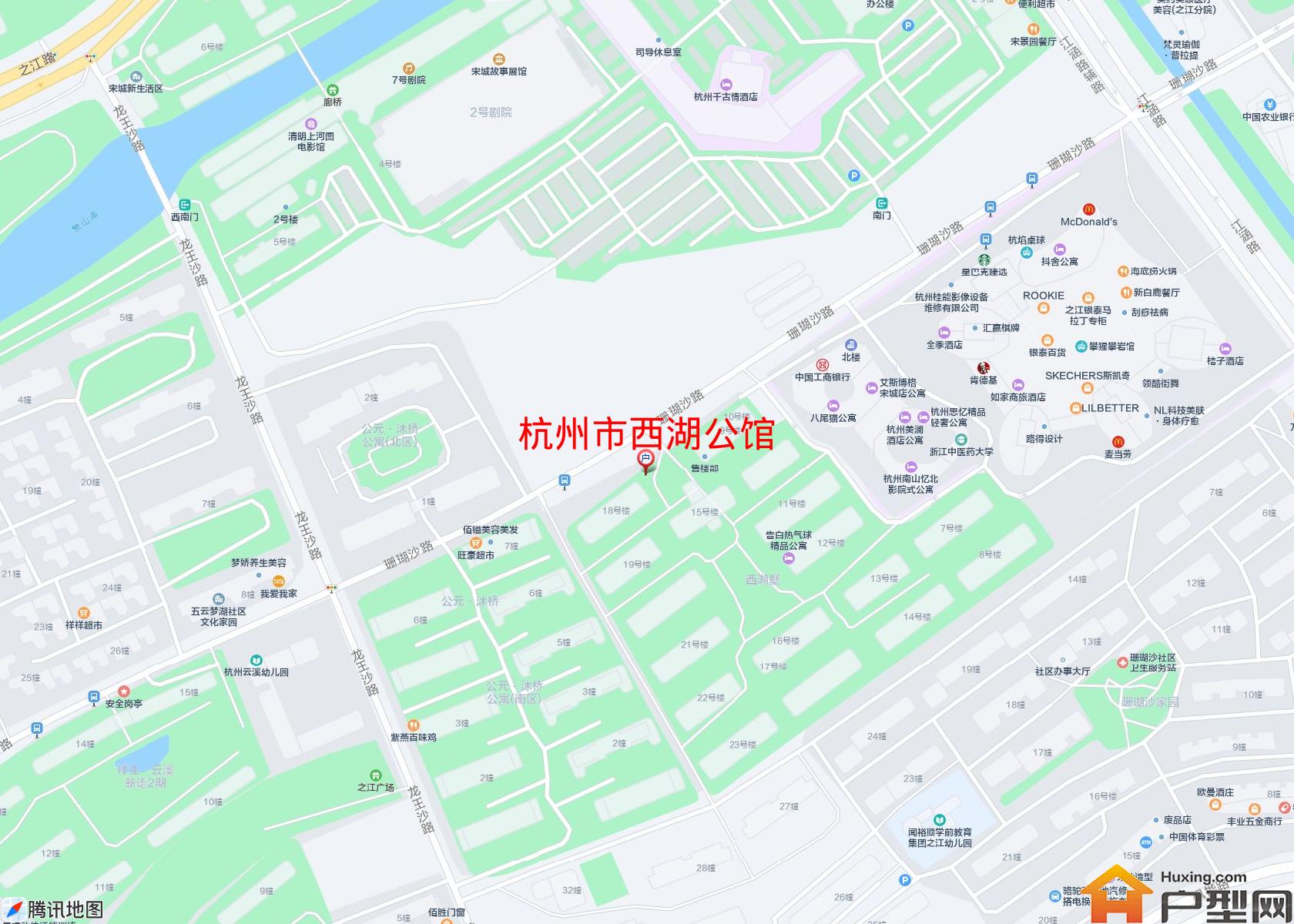 西湖公馆小区 - 户型网