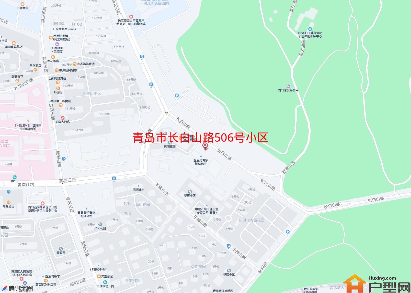 长白山路506号小区小区 - 户型网