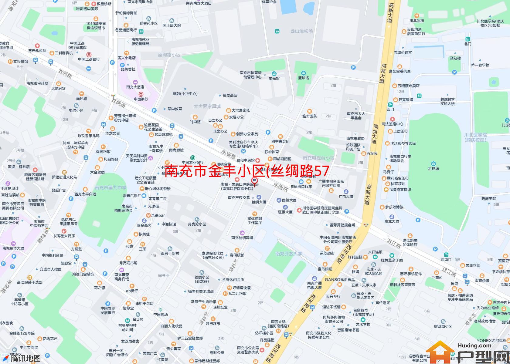 金丰小区(丝绸路57号)小区 - 户型网