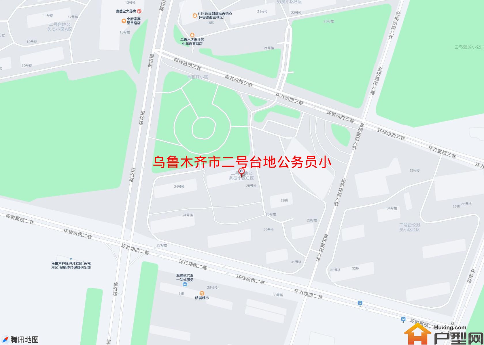 二号台地公务员小区小区 - 户型网