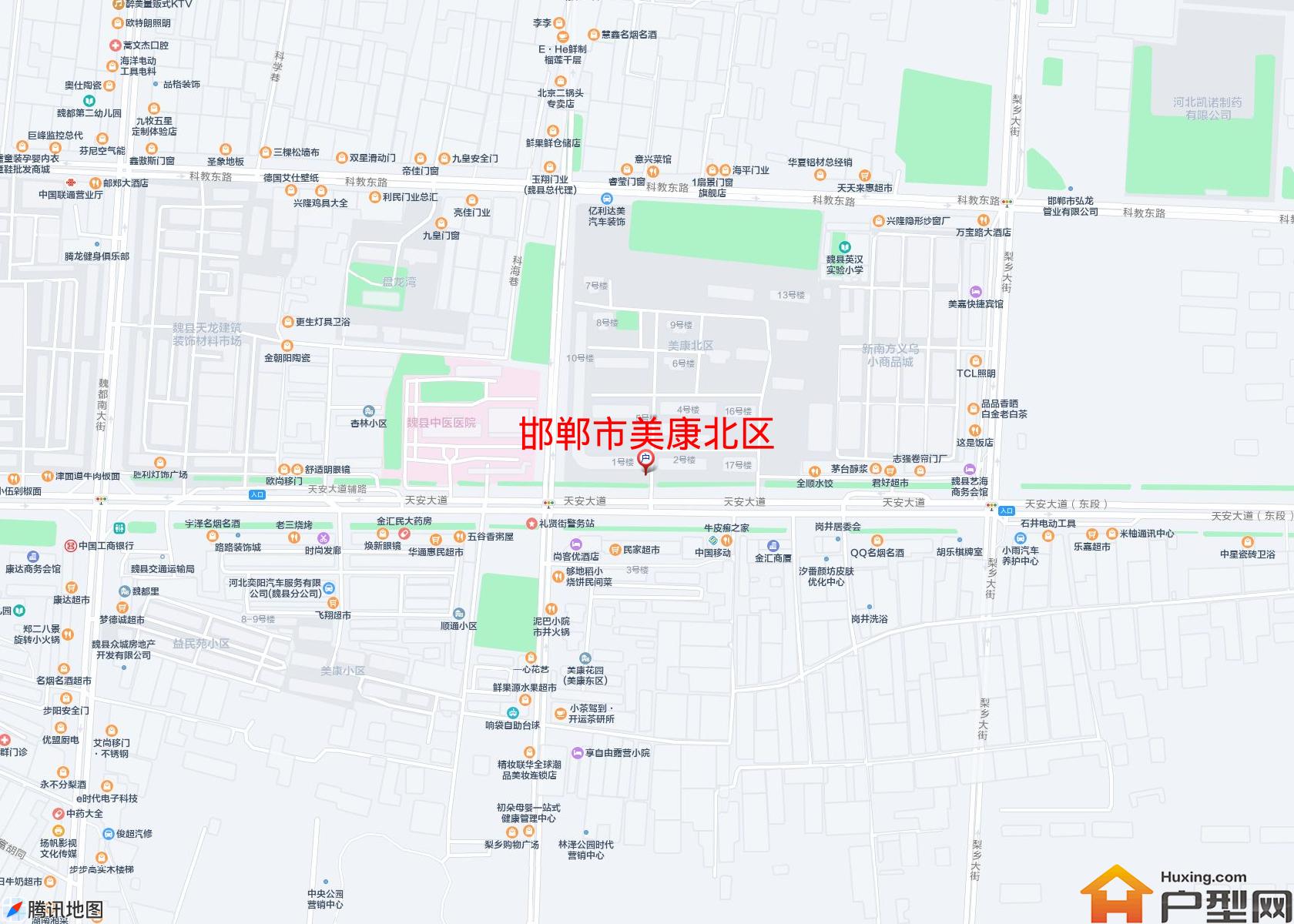 美康北区小区 - 户型网
