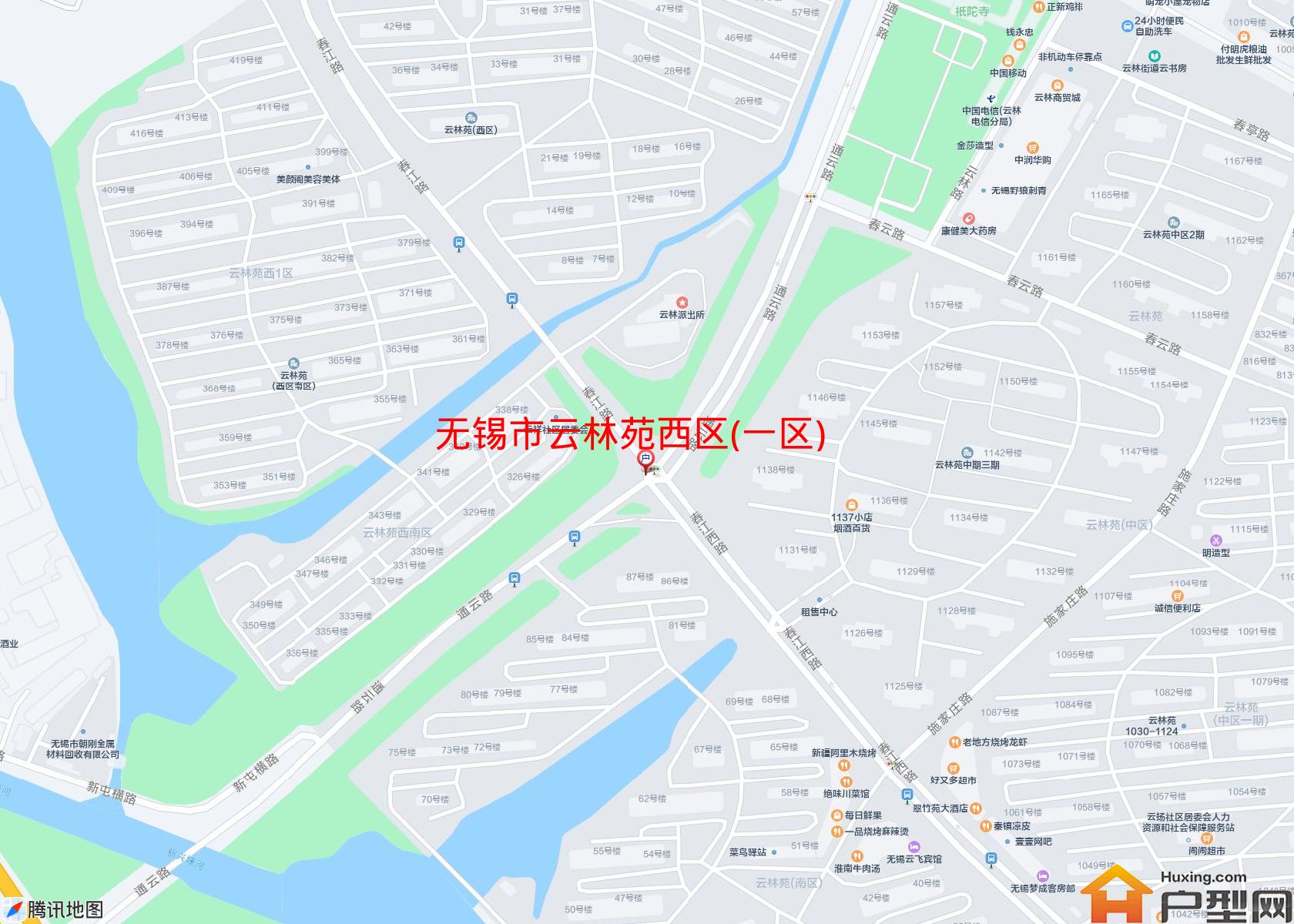 云林苑西区(一区)小区 - 户型网