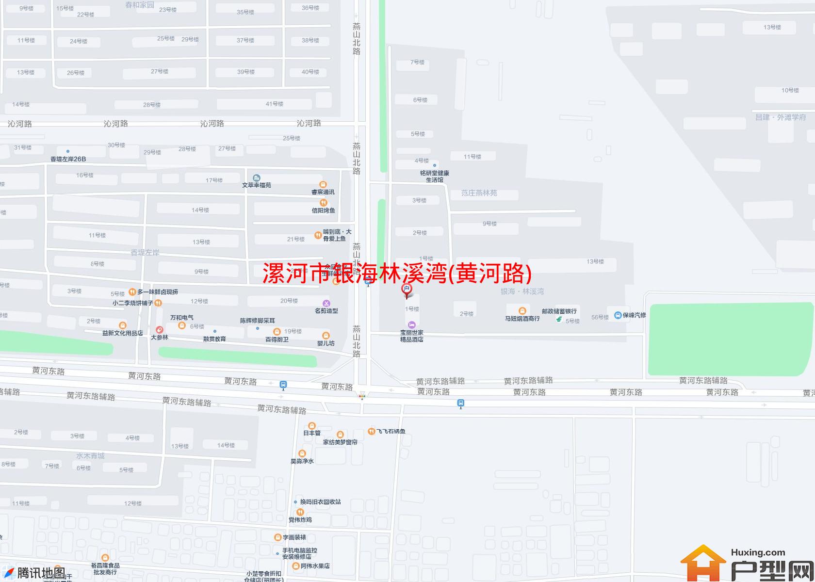 银海林溪湾(黄河路)小区 - 户型网