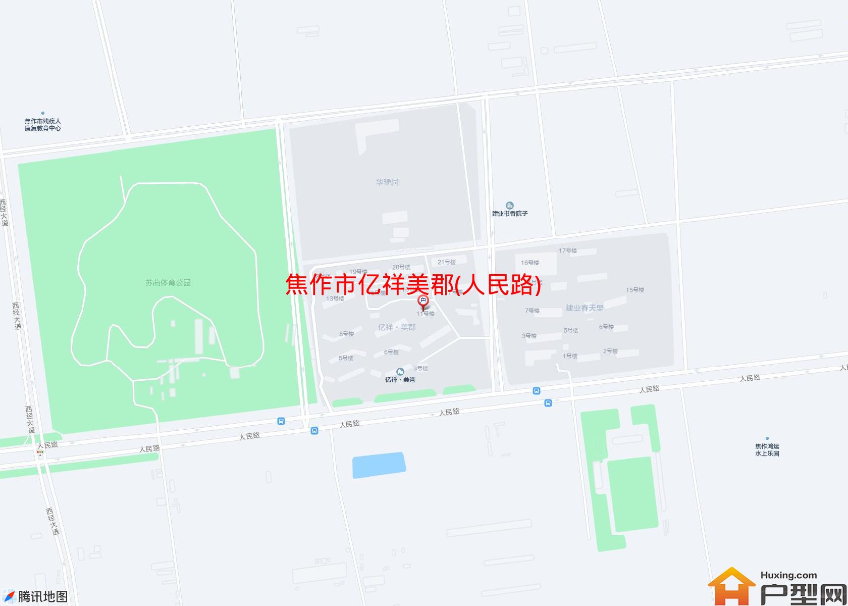 亿祥美郡(人民路)小区 - 户型网