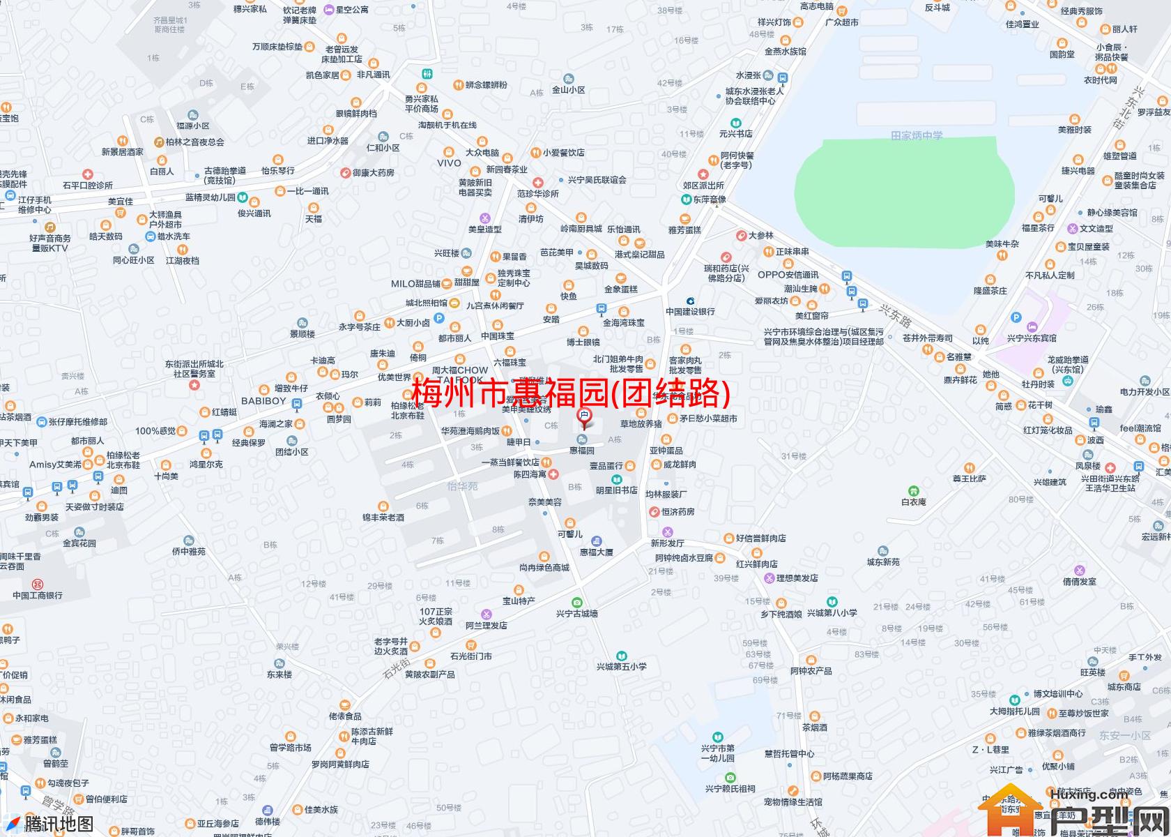 惠福园(团结路)小区 - 户型网