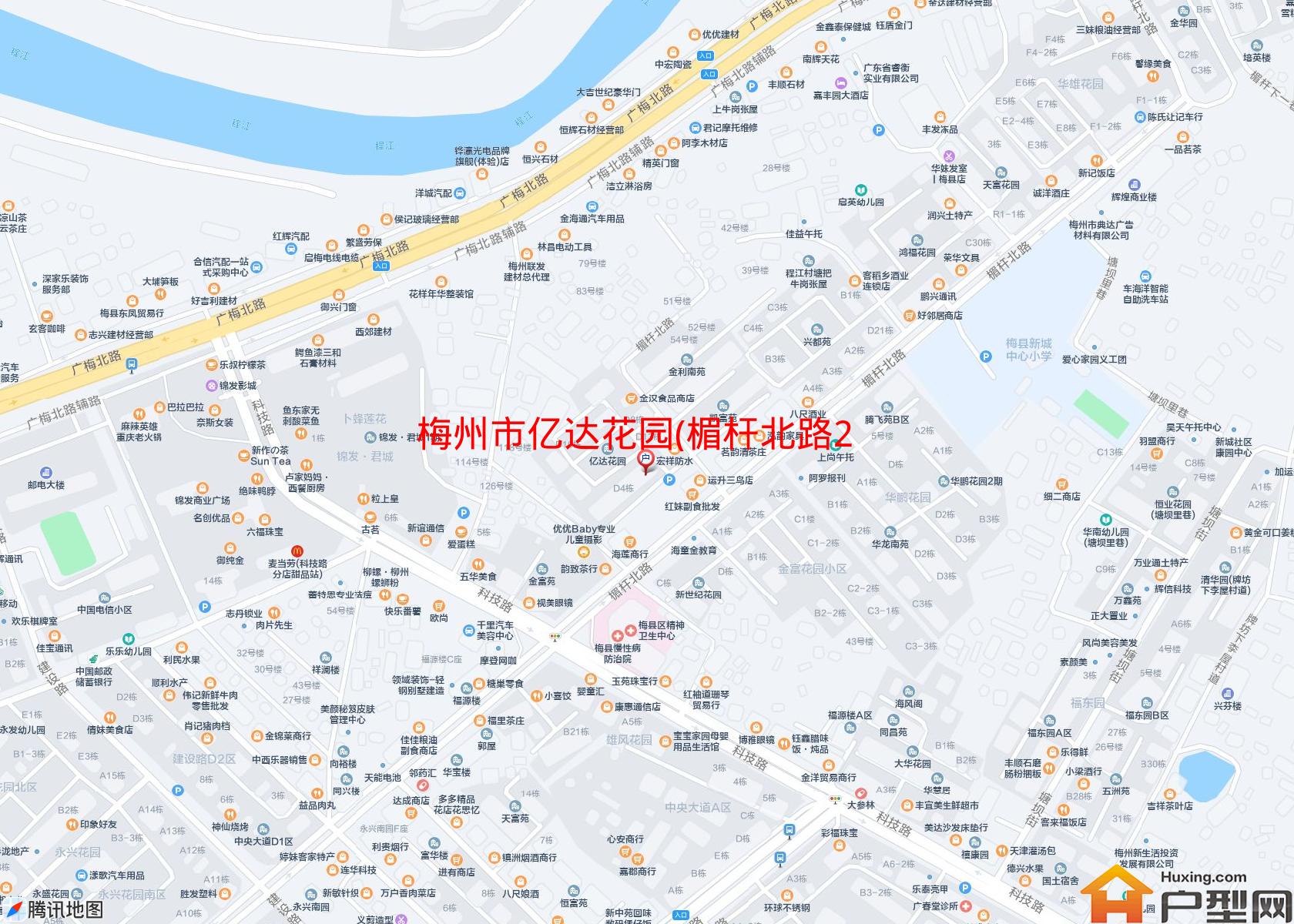 亿达花园(楣杆北路25号)小区 - 户型网