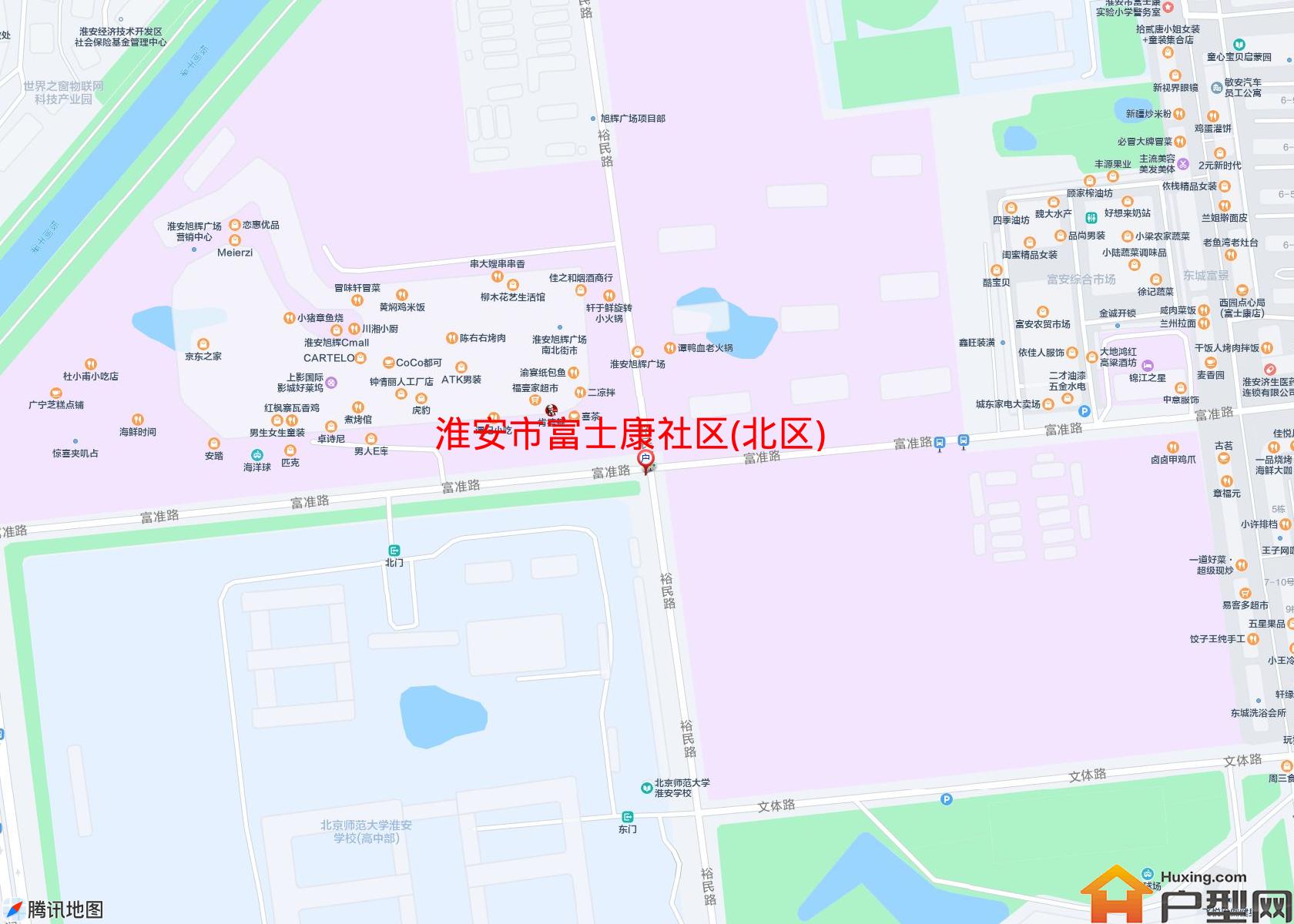 富士康社区(北区)小区 - 户型网