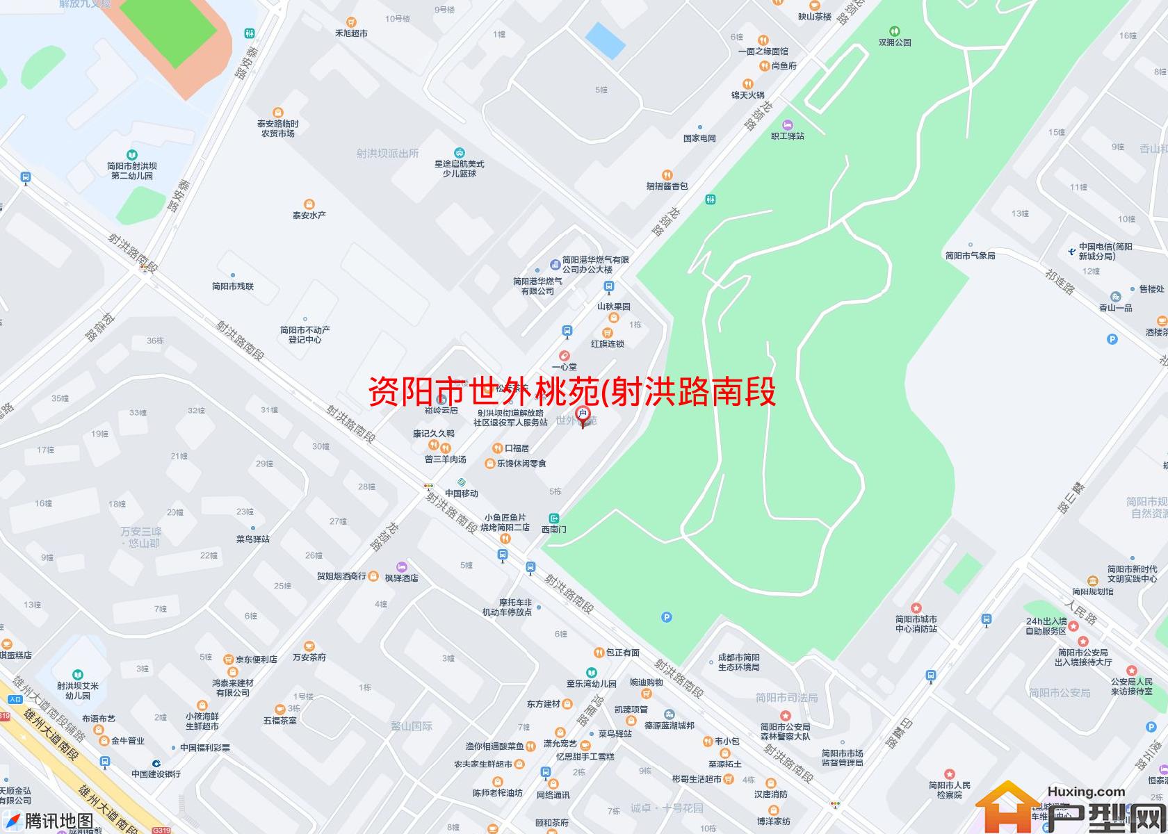 世外桃苑(射洪路南段)小区 - 户型网