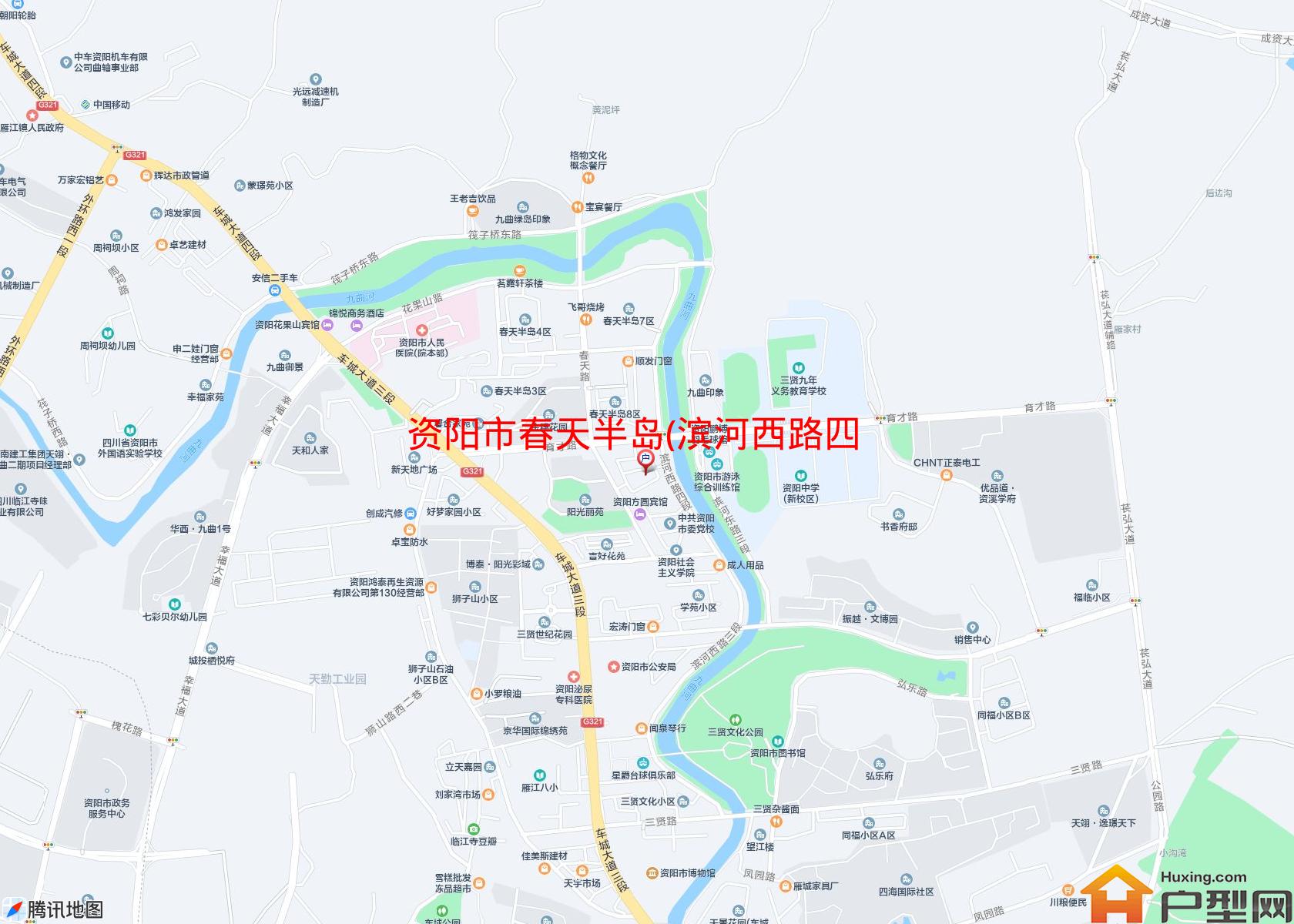 春天半岛(滨河西路四段)小区 - 户型网