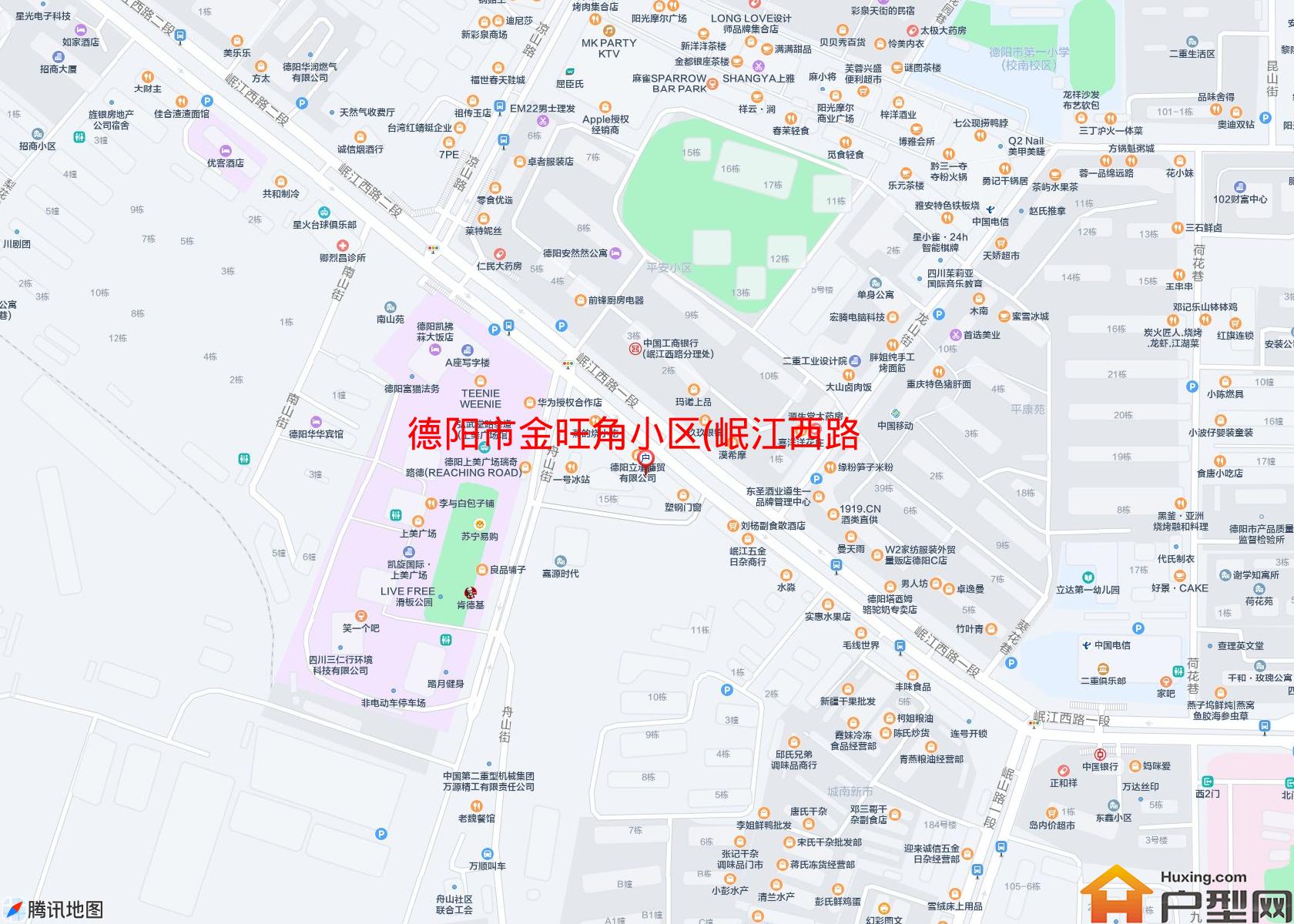 金旺角小区(岷江西路)小区 - 户型网