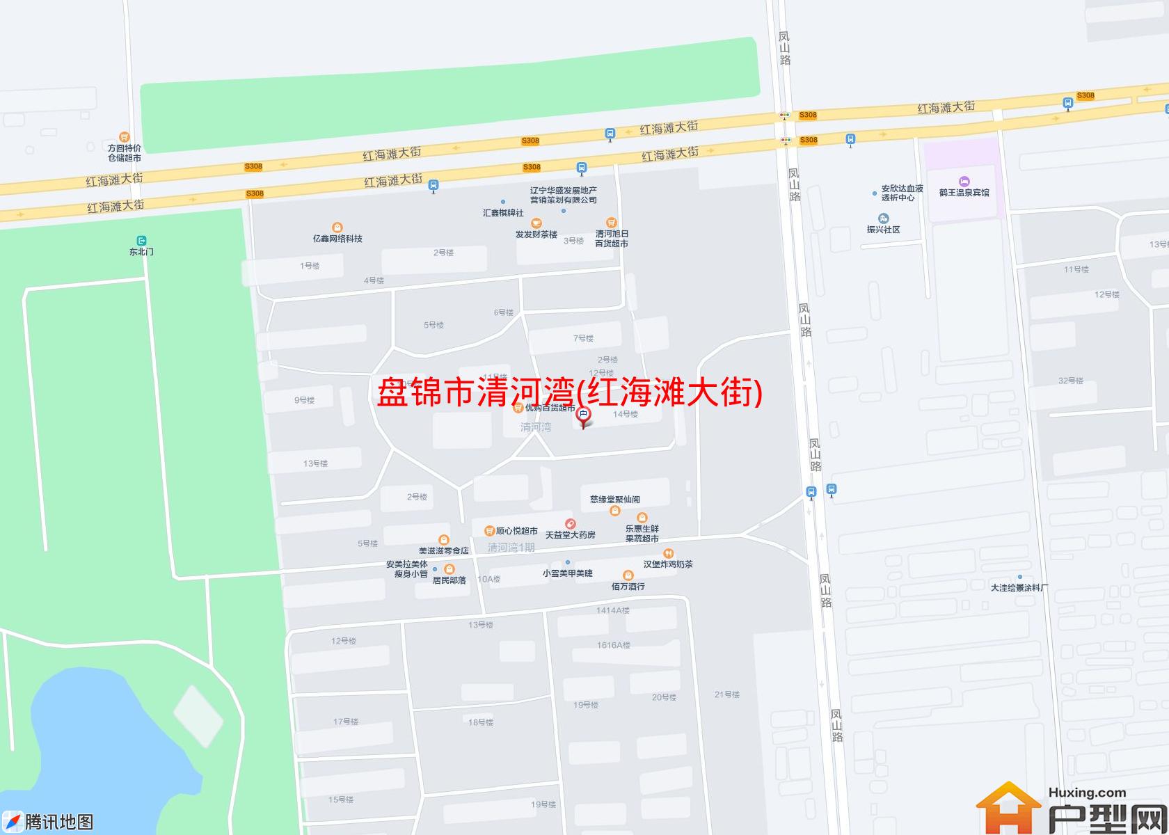 清河湾(红海滩大街)小区 - 户型网
