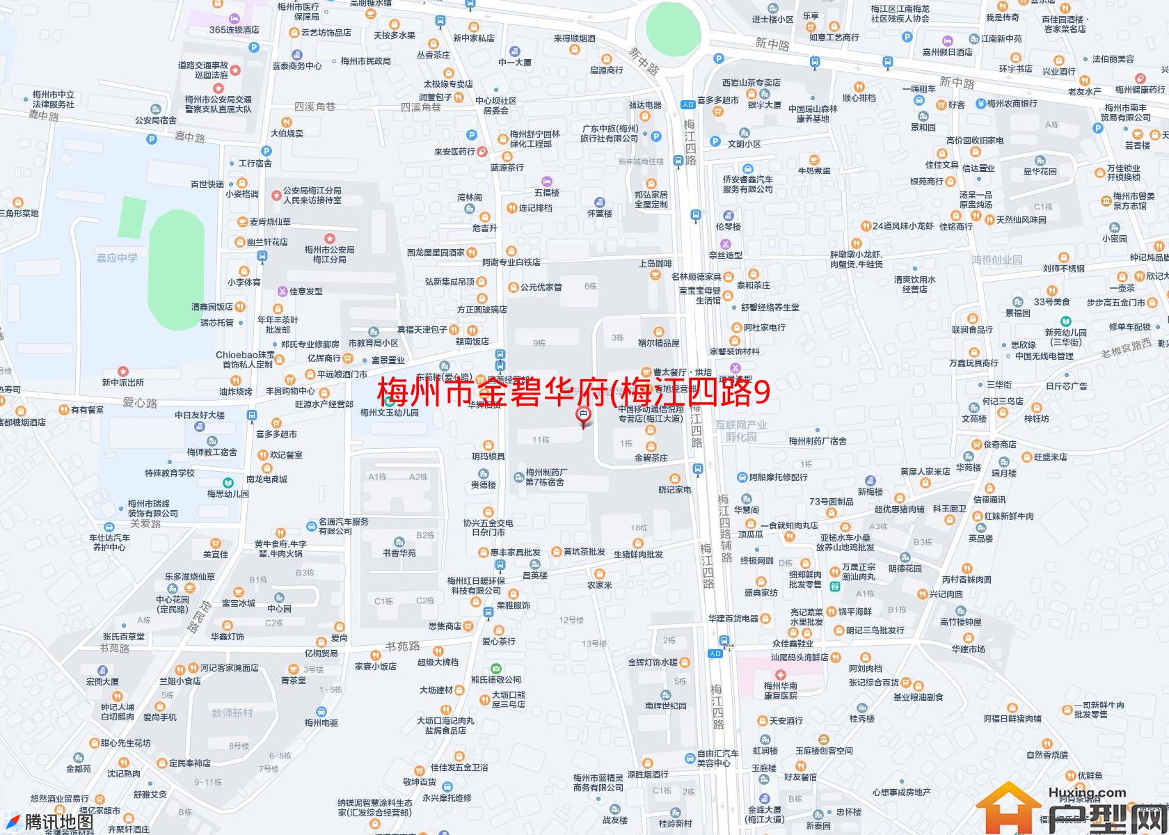 金碧华府(梅江四路97号)小区 - 户型网