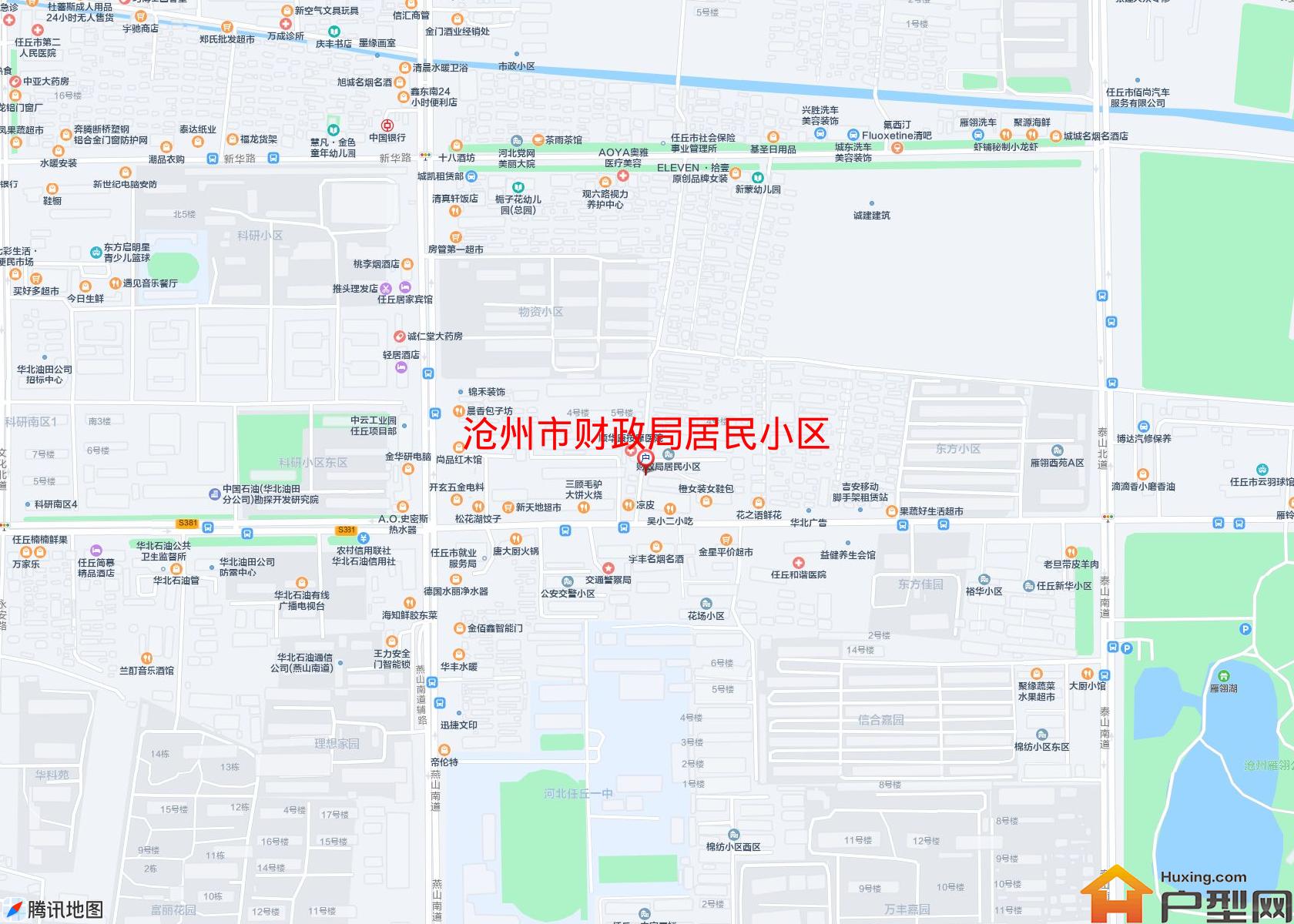 财政局居民小区小区 - 户型网