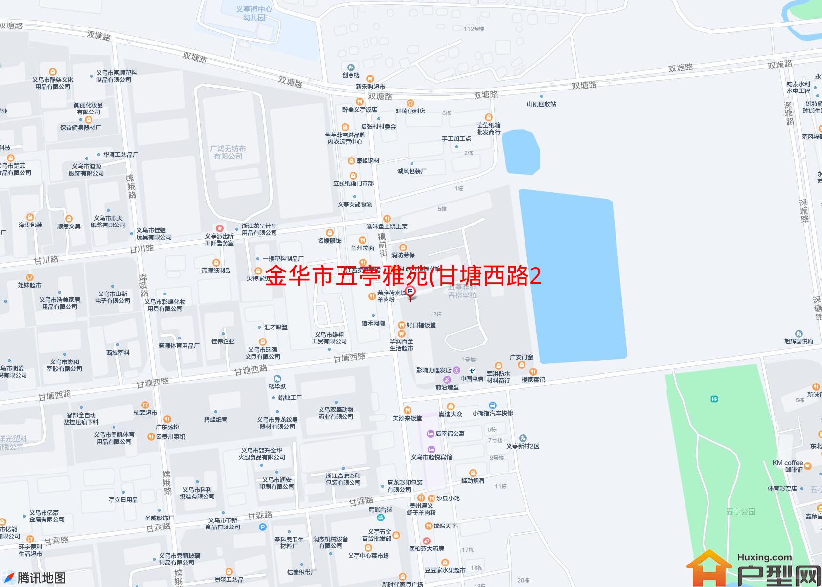 五亭雅苑(甘塘西路2号)小区 - 户型网