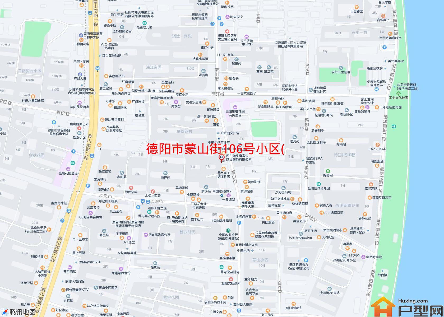 蒙山街106号小区(蒙山街106号)小区 - 户型网