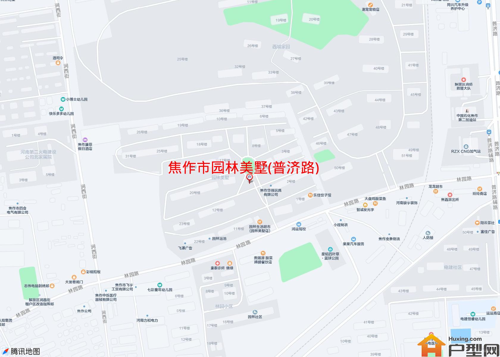园林美墅(普济路)小区 - 户型网