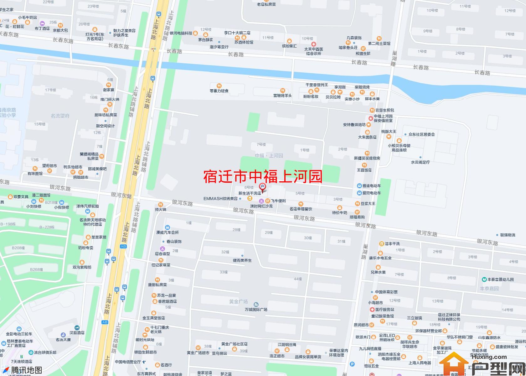 中福上河园小区 - 户型网