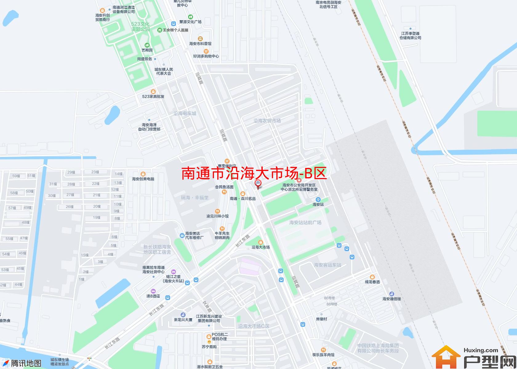 沿海大市场-B区小区 - 户型网