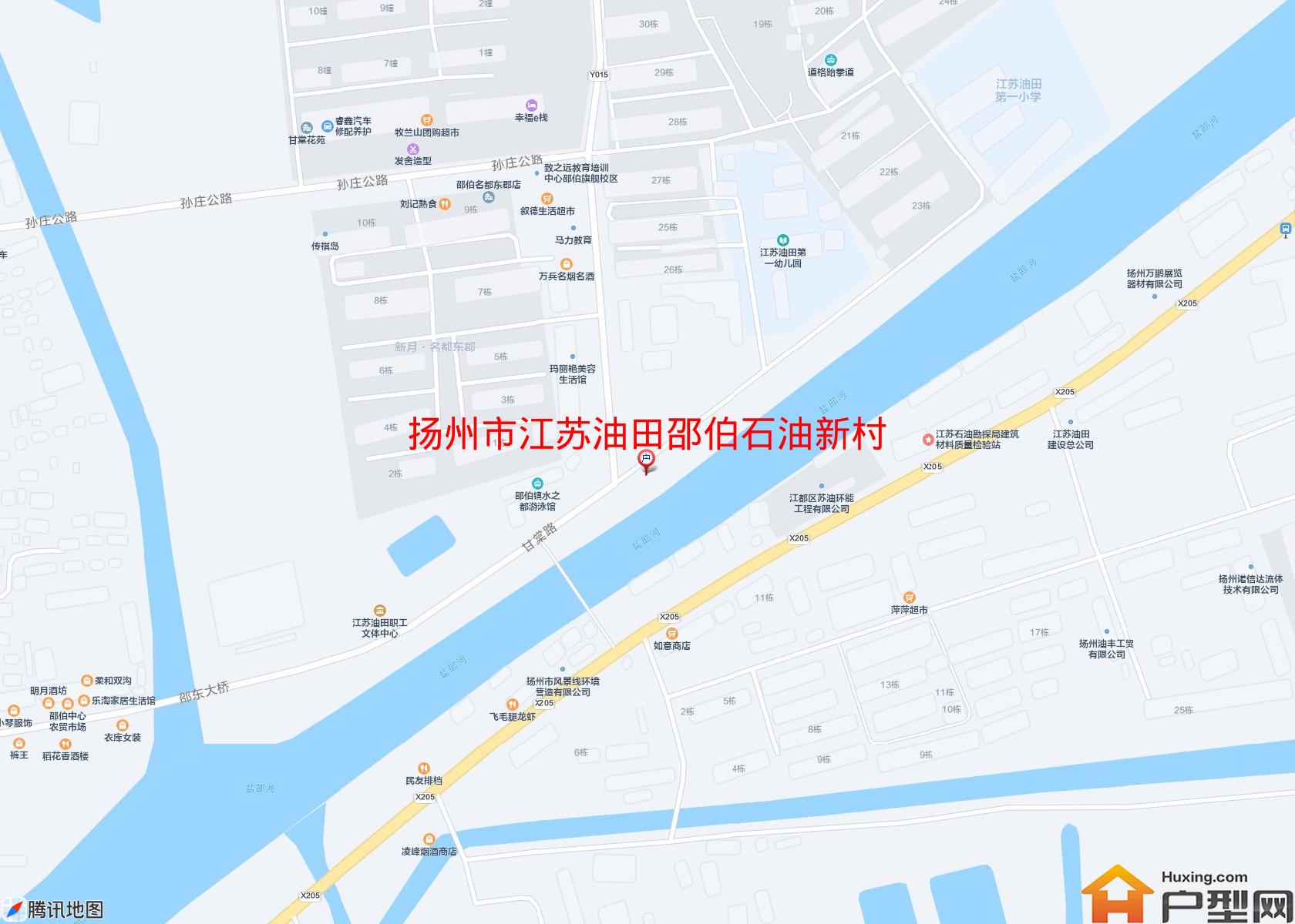 江苏油田邵伯石油新村小区 - 户型网