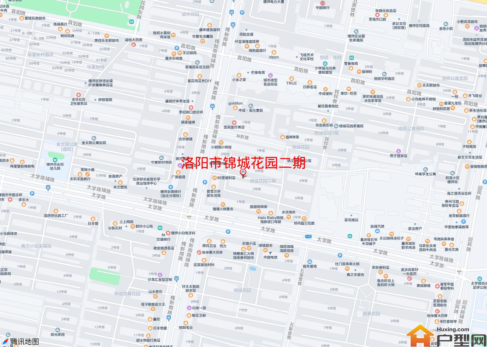 锦城花园二期小区 - 户型网