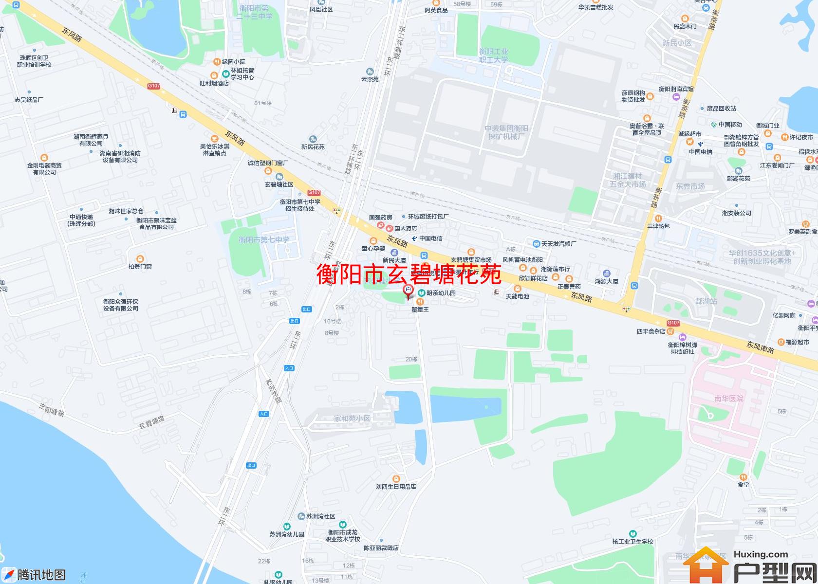 玄碧塘花苑小区 - 户型网