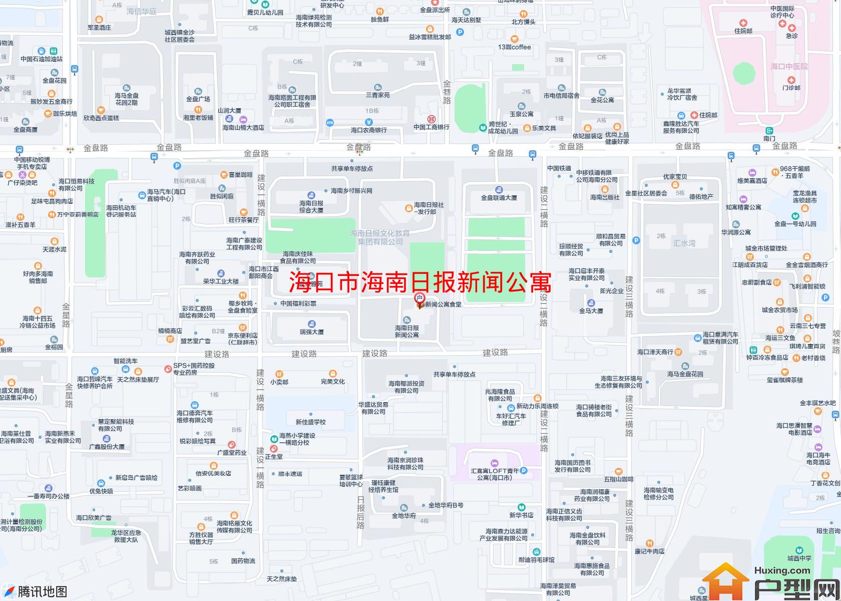 海南日报新闻公寓小区 - 户型网