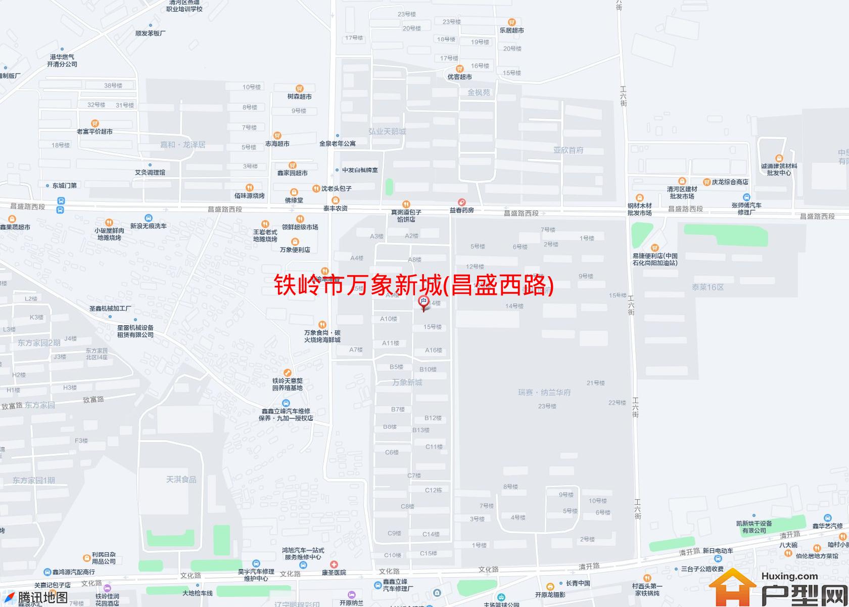 万象新城(昌盛西路)小区 - 户型网
