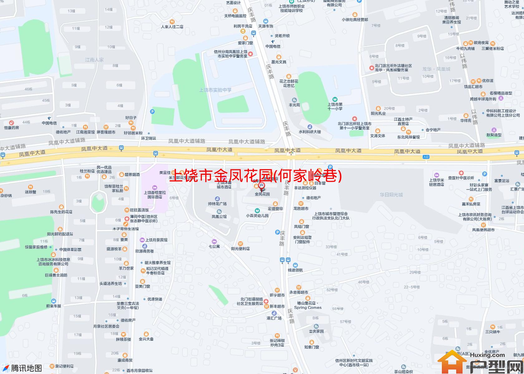 金凤花园(何家岭巷)小区 - 户型网