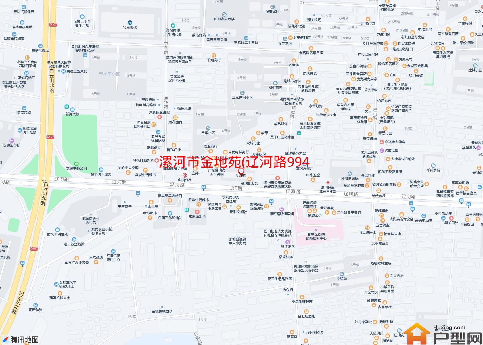 金地苑(辽河路994号)小区 - 户型网