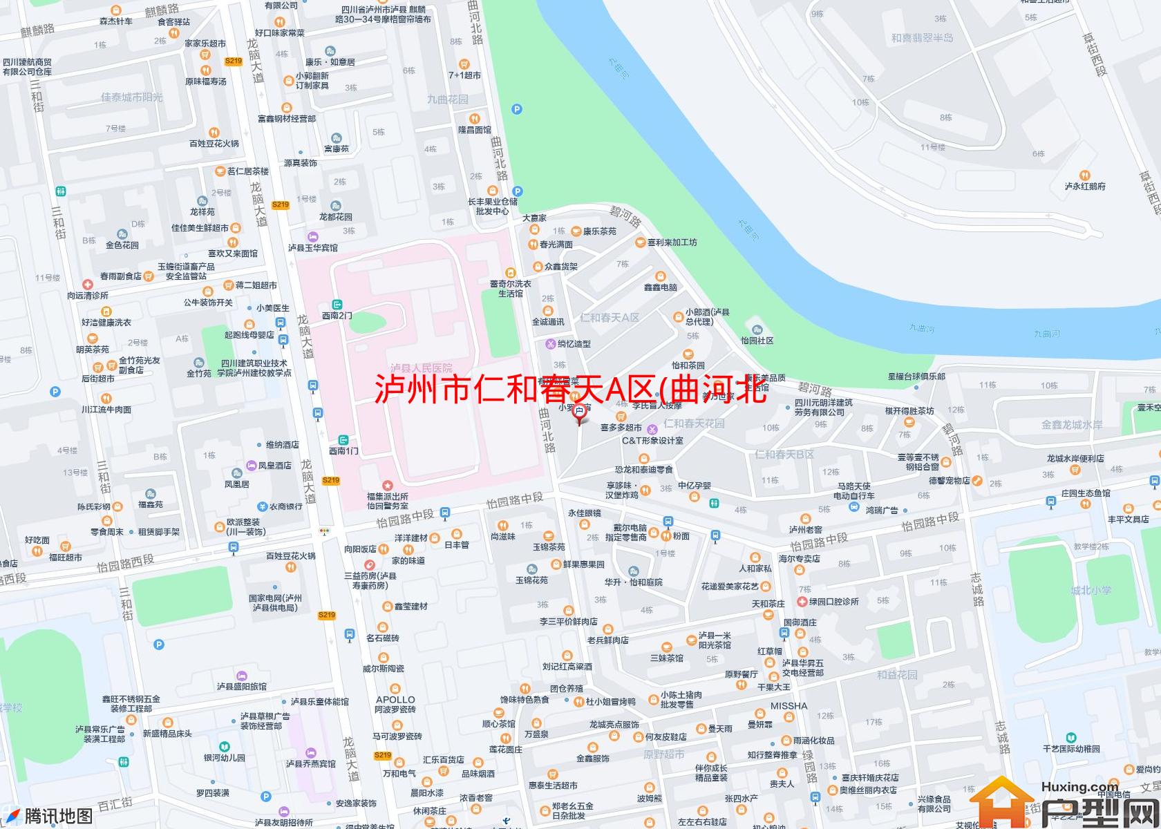 仁和春天A区(曲河北路197号)小区 - 户型网