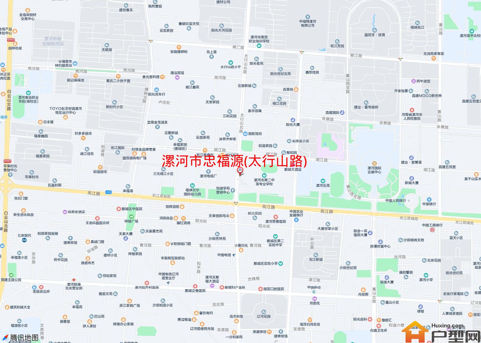 忠福源(太行山路)小区 - 户型网