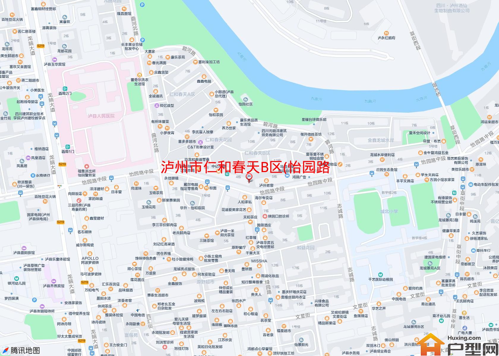 仁和春天B区(怡园路中段250号)小区 - 户型网