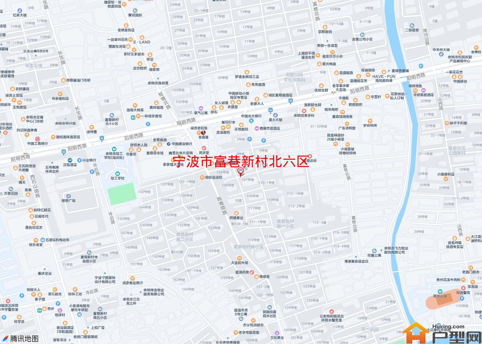 富巷新村北六区小区 - 户型网