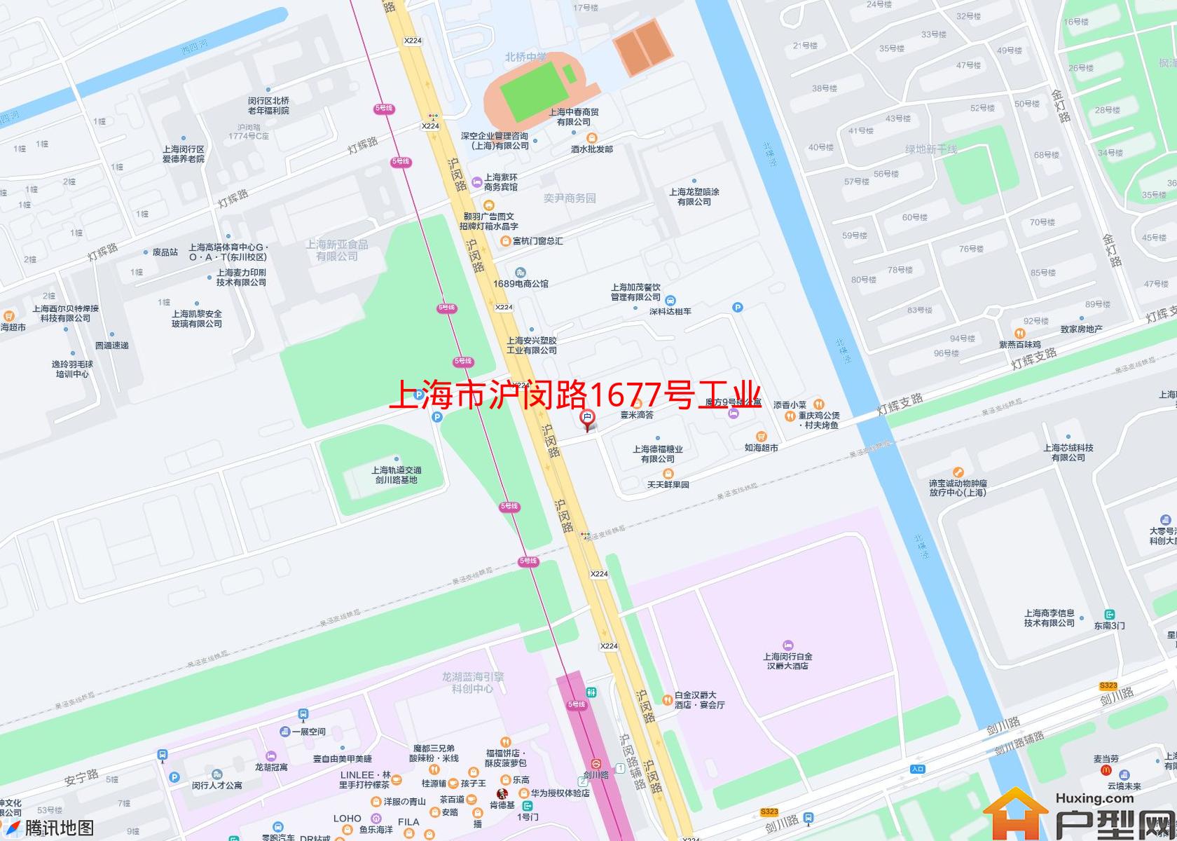 沪闵路1677号工业厂房小区 - 户型网