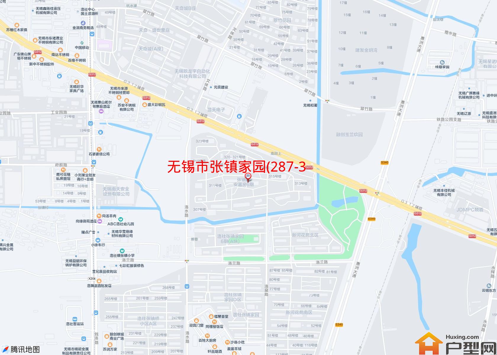 张镇家园(287-323)小区 - 户型网