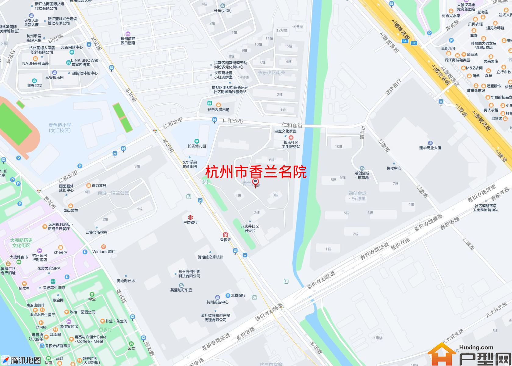 香兰名院小区 - 户型网