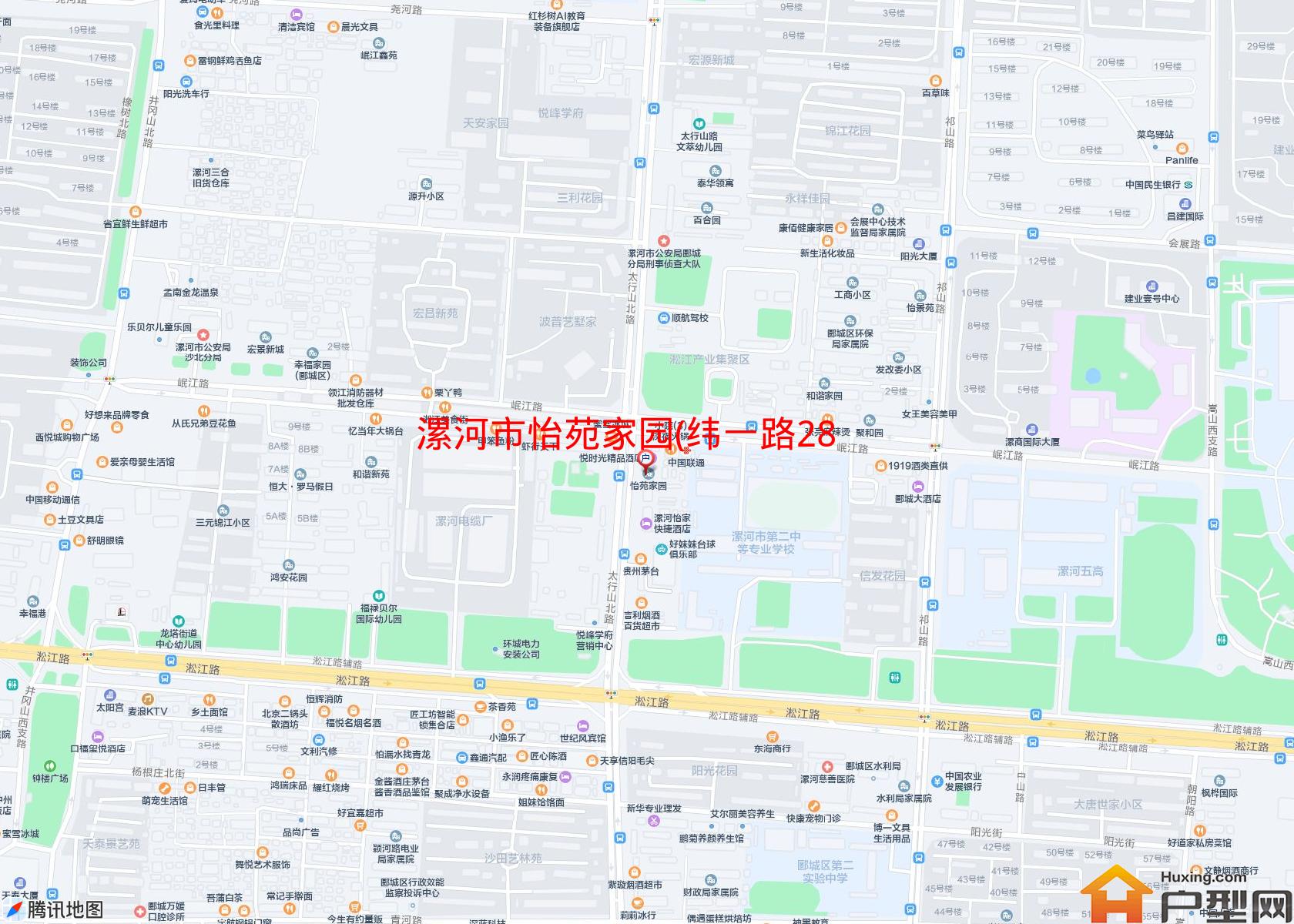 怡苑家园(纬一路28号)小区 - 户型网