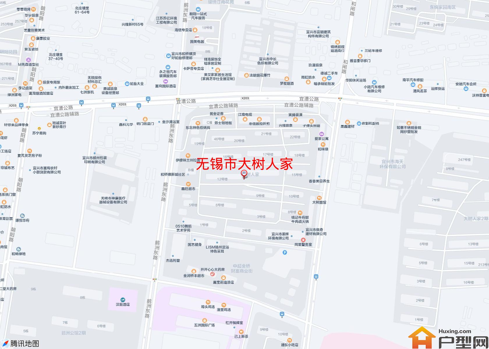 大树人家小区 - 户型网
