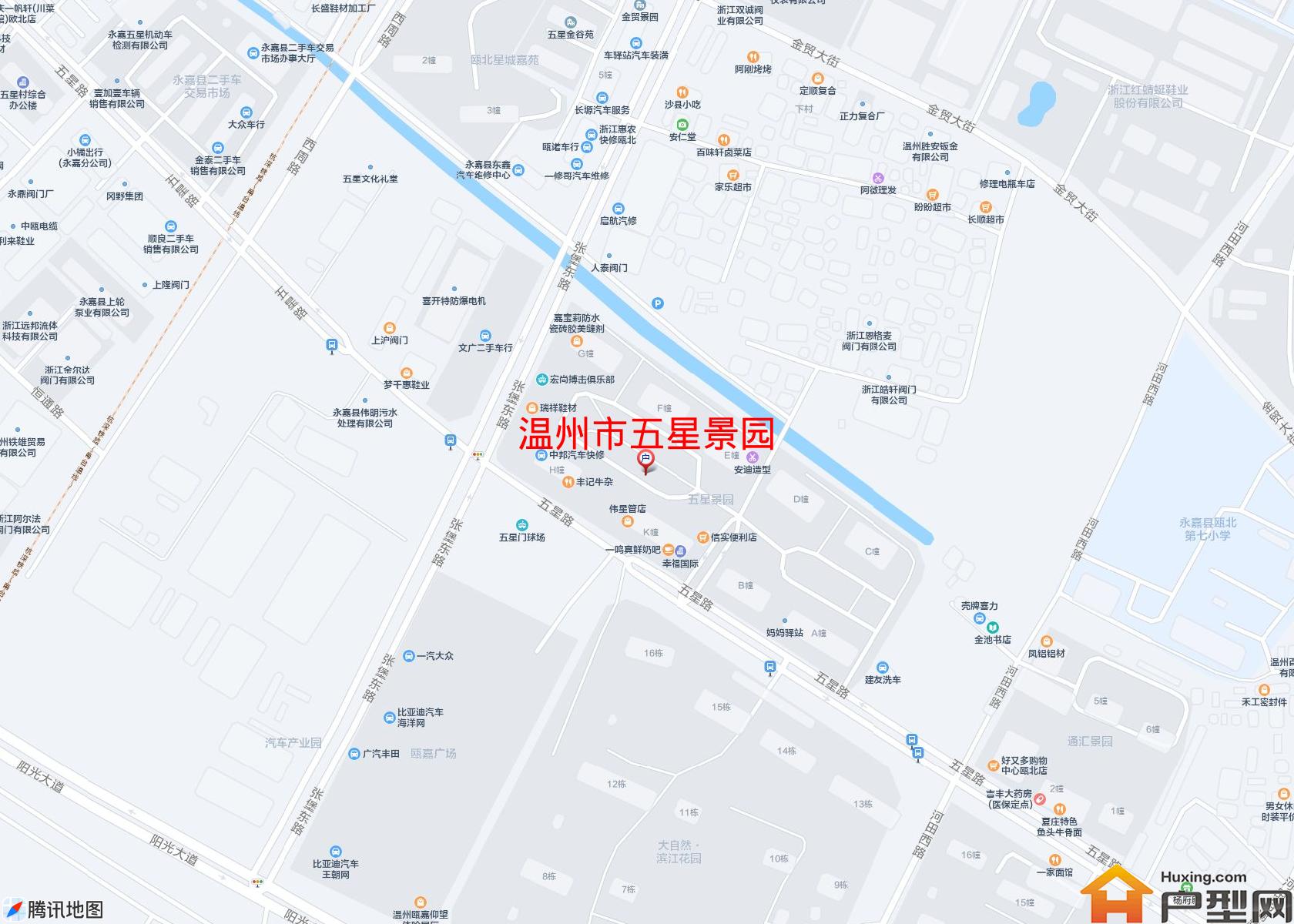 五星景园小区 - 户型网