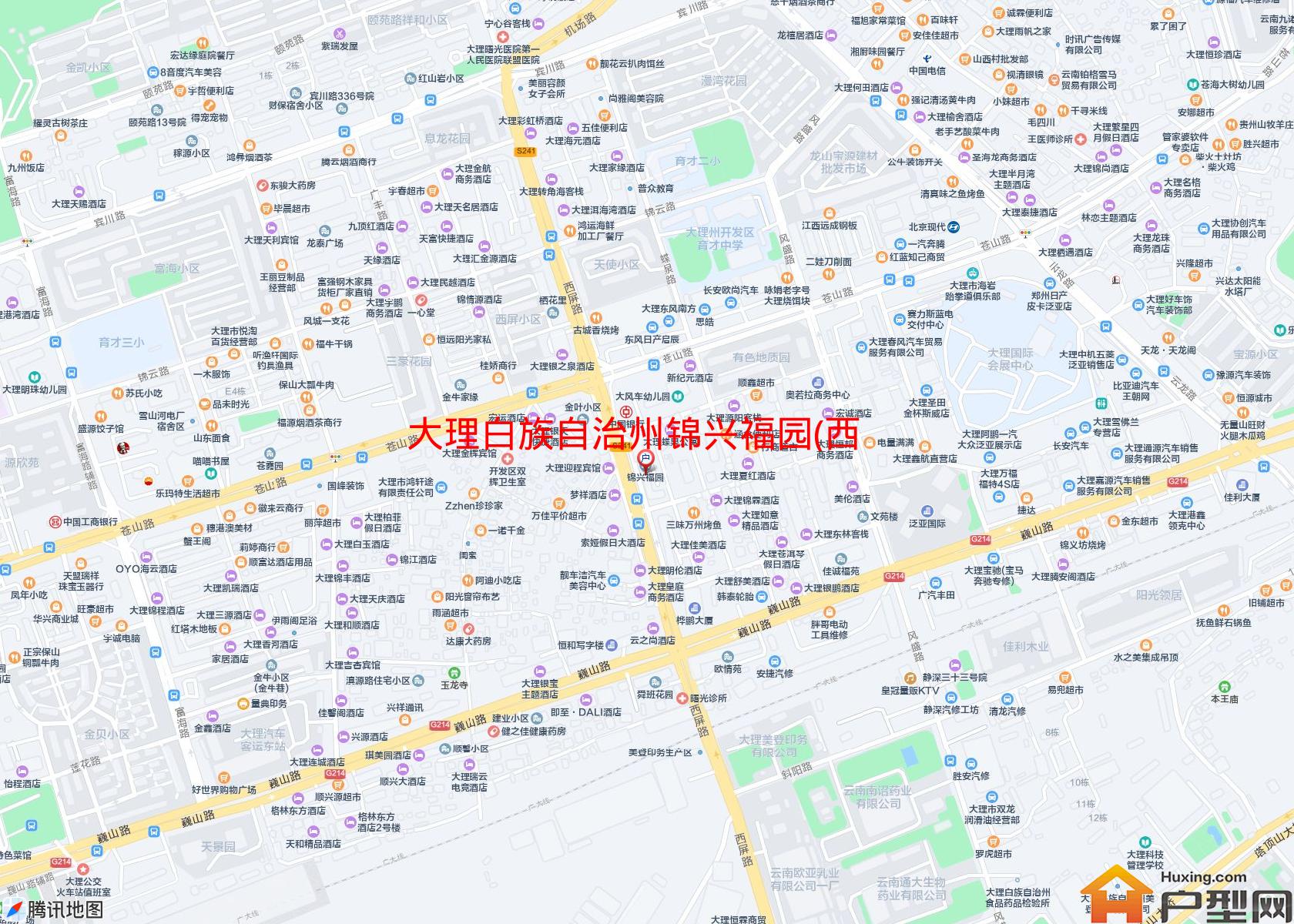 锦兴福园(西屏路)小区 - 户型网